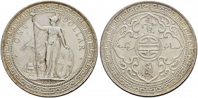 GROSSBRITANNIEN 
 George V. 1910-1936. Dollar 1930. Trade Dollar. 27.00 g. KM T5. Vorzüglich.
