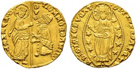 ITALIA 
 Venezia 
 Tomaso Mocenigo, 1414-1423. Ducato s. d. 3.39 g. Montenegro 150a. Paolucci p. 39,1. Fr. 1231. Raro. Spl.