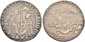 ITALIA 
 Venezia 
 Bertucci Valier, 1656-1658. Osella AN II (1657). 9.29 g. Montenegro 1780. Paolucci 140. Rara. BB.