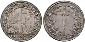 ITALIA 
 Venezia 
 Francesco Morosini, 1688-1694. Osella 1689 AN II. 9.77 g. Montenegro 2149. Paolucci 172. Rara. BB+.