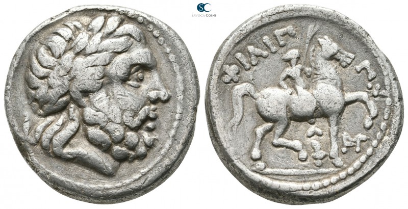 Eastern Europe. Imitation of Philip II of Macedon 200-0 BC. Tetradrachm AR

24...