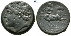 Sicily. Hieron II 275-215 BC. Bronze Æ