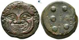 Sicily. Himera 425-409 BC. Hemilitron or Hexonkion AE