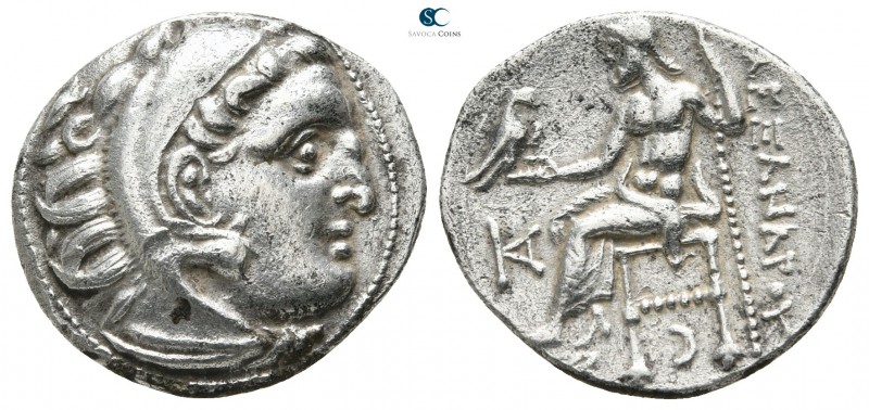 Kings of Macedon. Kolophon. Antigonos I Monophthalmos 320-301 BC. In the name an...
