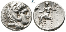 Kings of Macedon. 'Babylon'. Philip III Arrhidaeus 323-317 BC. In the types of Alexander III. Tetradrachm AR