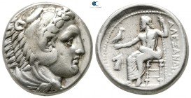 Kings of Macedon. Amphipolis. Alexander III "the Great" 336-323 BC. Struck under Antipater, circa 332-326 BC. Tetradrachm AR