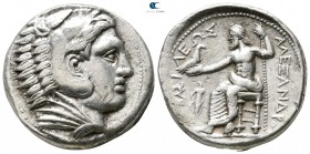 Kings of Macedon. 'Amphipolis'. Alexander III "the Great" 336-323 BC. Struck under Antipater, circa 322-320 BC. Tetradrachm AR
