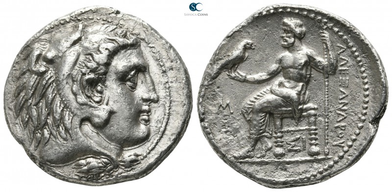 Kings of Macedon. Sidon. Alexander III "the Great" 336-323 BC. 
Tetradrachm AR...