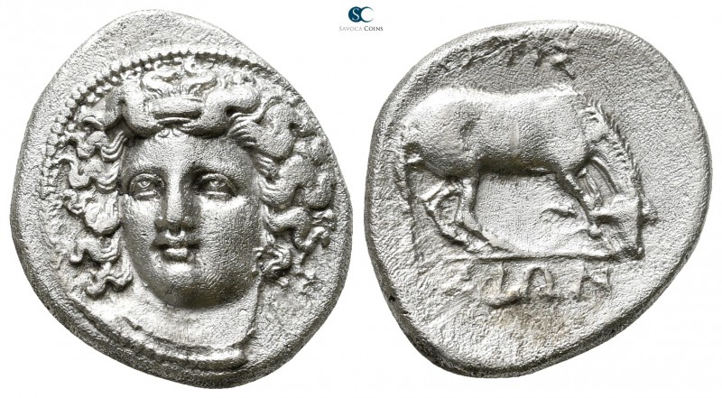 Thessaly. Larissa circa 356-342 BC. 
Drachm AR

20mm., 5,78g.

Head of the ...