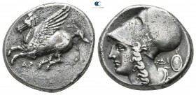 Akarnania. Argos Amphilochicon 345-300 BC. Stater AR