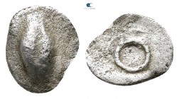 Boeotia. Orchomenos 400-350 BC. Hemiobol AR