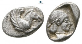 Corinthia. Corinth 480-400 BC. Hemidrachm AR