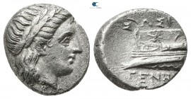 Bithynia. Kios  350-300 BC. ΣΩΣΙΓΕΝΗΣ, magistrate. Hemidrachm AR