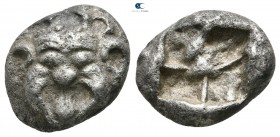 Mysia. Parion 500-475 BC. Drachm AR