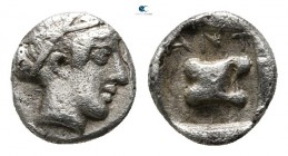 Troas. Antandros circa 440-400 BC. Hemiobol or Tetartemorion AR