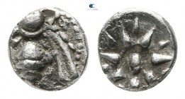 Ionia. Ephesos  500-450 BC. 1/64 Stater AR