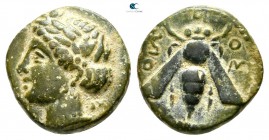 Ionia. Ephesos  circa 380-320 BC. ΟΙΩΝΟΣ (Oionos, magistrate). Bronze Æ