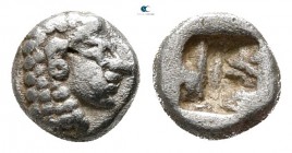Ionia. Kolophon  circa 550 BC. Hemiobol AR