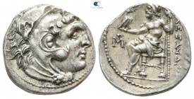 Ionia. Miletos  circa 295-275 BC. In the name and types of Alexander III of Macedon. Drachm AR