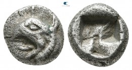 Ionia. Phokaia  521-478 BC. Trihemiobol AR