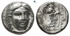 Satraps of Caria. Halikarnassos. Maussollos 377-352 BC. Drachm AR