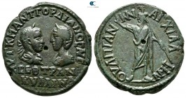Thrace. Anchialos. Gordian III, with Tranquillina AD 238-244. Pentassarion AE