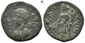 Arkadia. Thelpousa. Geta as Caesar AD 197-209. Bronze Æ