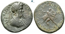 Pontos. Sebastopolis/Herakleopolis . Septimius Severus AD 193-211. Dated CY 208=AD 205/6. Tetrassarion AE