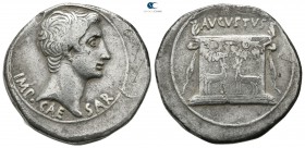 Ionia. Ephesos. Augustus 27 BC-AD 14. Struck circa 25-20 BC. Cistophorus AR