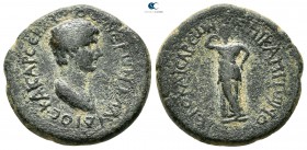 Lydia. Hierokaisareia  . Nero AD 54-68. Bronze Æ