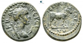 Lydia. Hierokaisareia  . Pseudo-autonomous issue AD 98-138. Bronze Æ