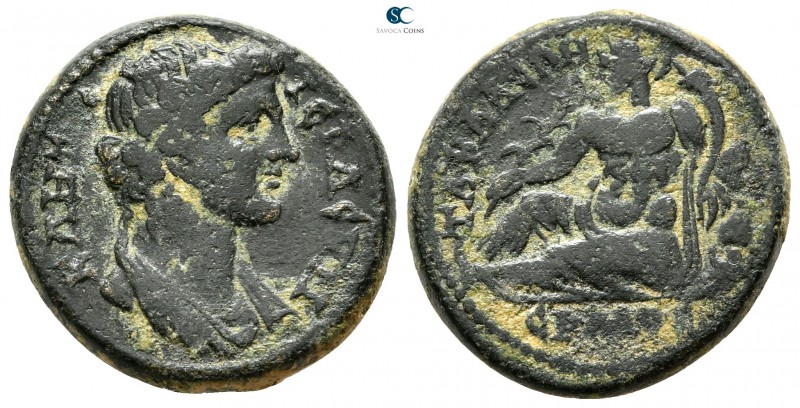 Lydia. Tabala. Pseudo-autonomous issue circa AD 200-220. 
Bronze Æ

20mm., 7,...