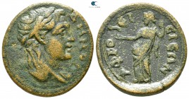 Caria. Aphrodisias. Pseudo-autonomous issue AD 218-235. Time of Elagabalus to Severus Alexander. Bronze Æ