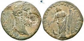 Caria. Stratonikeia. Septimius Severus AD 193-211. KΛ. ΑΡΙΣΤΕΑΣ (Kl. Aristeas, magistrate). Bronze Æ