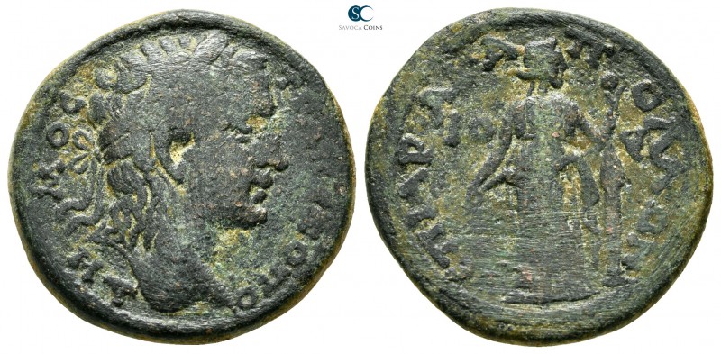 Caria. Trapezopolis. Pseudo-autonomous issue circa AD 193-217. ΑΙ. ΑΠΟΛΛΩΝΙΟΣ (A...