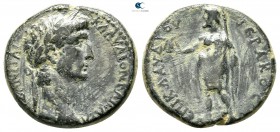 Phrygia. Aizanis . Claudius AD 41-54. ΚΛΑΥΔΙΟΣ ΙΕΡΑΞ (Claudius Hierax), magistrate. Bronze Æ