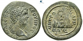 Cappadocia. Caesarea. Septimius Severus AD 193-211. Dated RY 14=AD 205/6. Bronze Æ