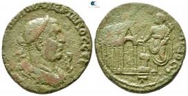 Cilicia. Aigeai. Valerian I AD 253-260. Dated CY 300=AD 253/4. Bronze Æ