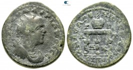 Cilicia. Anazarbos. Valerian I AD 253-260. Dated year 272=AD 253/254. Bronze Æ