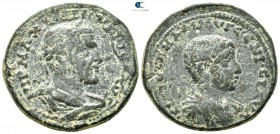 Cilicia. Ninika-Klaudiopolis . Maximinus I & Maximus Caesar
Maximus, Caesar.

Maximus, Caesar. AD 235-238. Bronze Æ