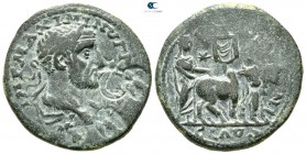 Cilicia. Ninika-Klaudiopolis . Maximinus I Thrax AD 235-238. Tetrassarion AE