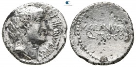 Marc Antony 32-31 BC. M. Junius Silanus, proconsul. Athens. Denarius AR