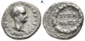 Vespasian AD 69-79. Rome(?). Denarius AR