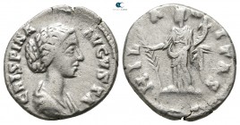 Crispina, wife of Commodus AD 178-182. Rome. Denarius AR