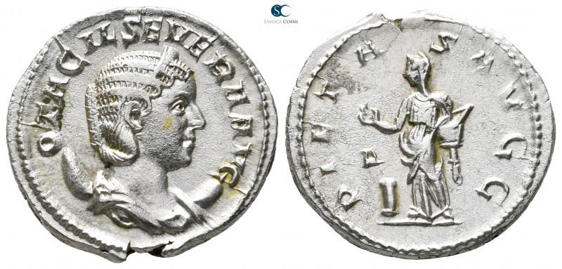 Otacilia Severa AD 244-249. Rome
Antoninianus AR

21mm., 3,83g.

M OTACIL S...