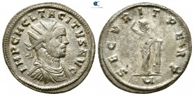 Tacitus AD 275-276. Siscia. Antoninianus Æ silvered