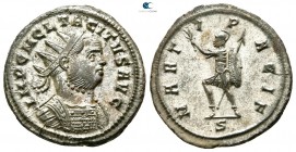 Tacitus AD 275-276. AD 275.. Ticinum. Antoninianus Æ silvered