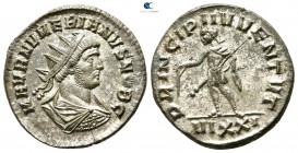 Numerian AD 283-284. As Caesar. Ticinum. Antoninianus Æ silvered