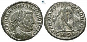 Galerius AD 305-311. Serdica. Follis Æ