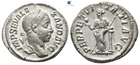 Alexander AD 308-310. Rome. Denarius AR